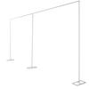 6M X 3M Heavy Duty Wedding Backdrop Stands Stage Stands Pipe & Drape Kits