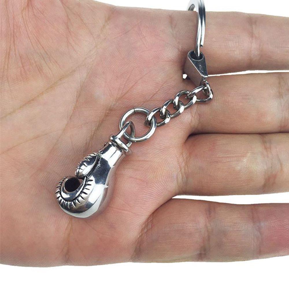 Cute Fashion Pendant Car Metal High Quality Glove Dreamed Key Ring Keyfob Keychain Boxing Gloves