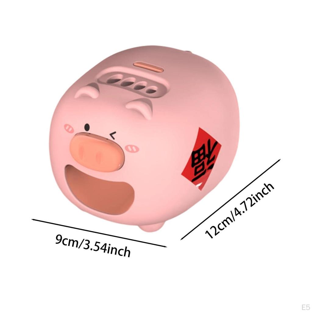 Автоматическая машина для очистки орехов, форма мультяшной свиньи, крекер для дынь, открывалка для дынь для любителей орехов