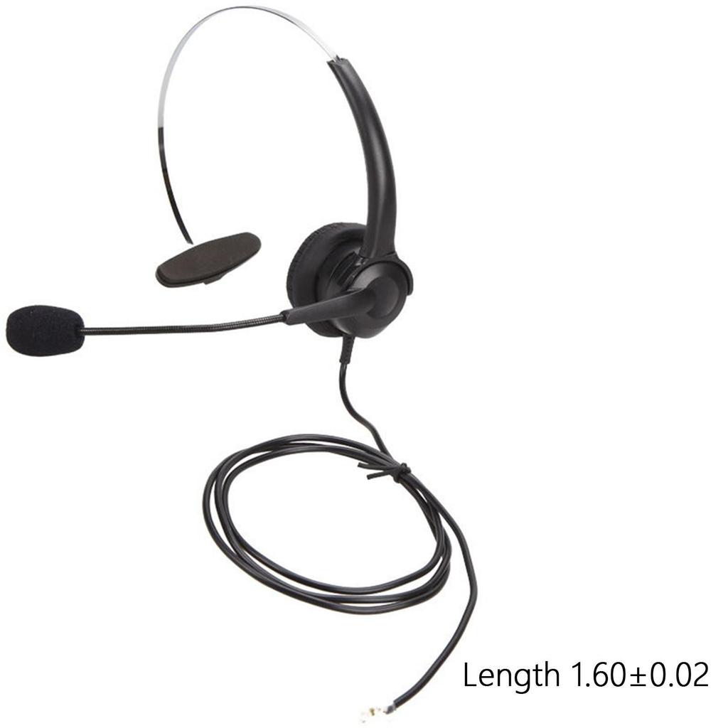 Headset Telephone Monaural Headset Landline Phone Headphone With Microphone For Home Use Auriculares Wired Headset For Handle