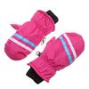 Теплые Ветрозащитные Водонепроницаемые Варежки с Длинными Рукавами для Активного Отдыха, Катания на Снегу, Сноуборде, Детские Лыжные Перчатки