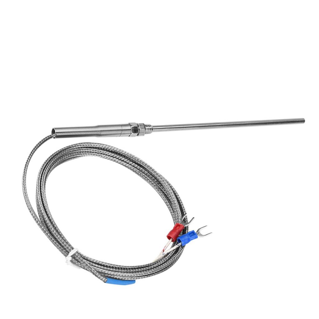 M8 Thread Type K Thermocouple 150mm Probe Temperature Sensor Wire 0-400 celsius (1 m)