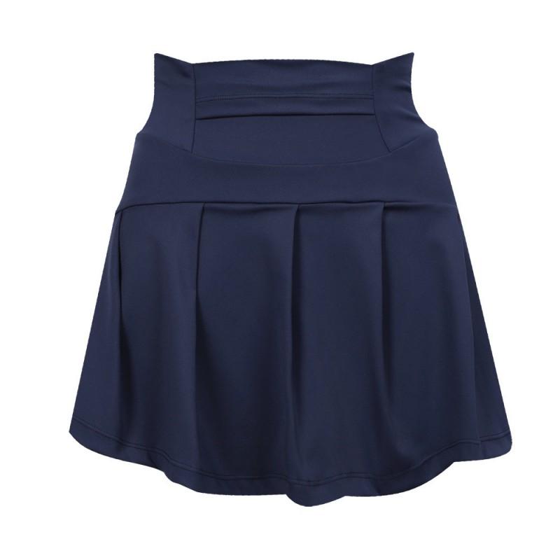 High-Elastic Ice Silk Tennis Skirt Women Breathable Yoga Short Anti-See-Through Sport Skort 2026 Collection
