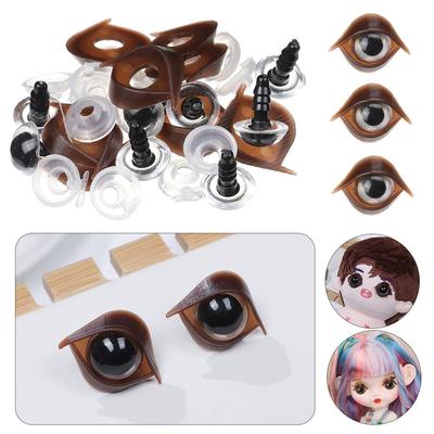 Качественный пластик с шайбой, кукольный кристалл, глаз, медведь, аксессуары для животных, куклы, инструменты для самостоятельного изготовления, глаза, ремесла