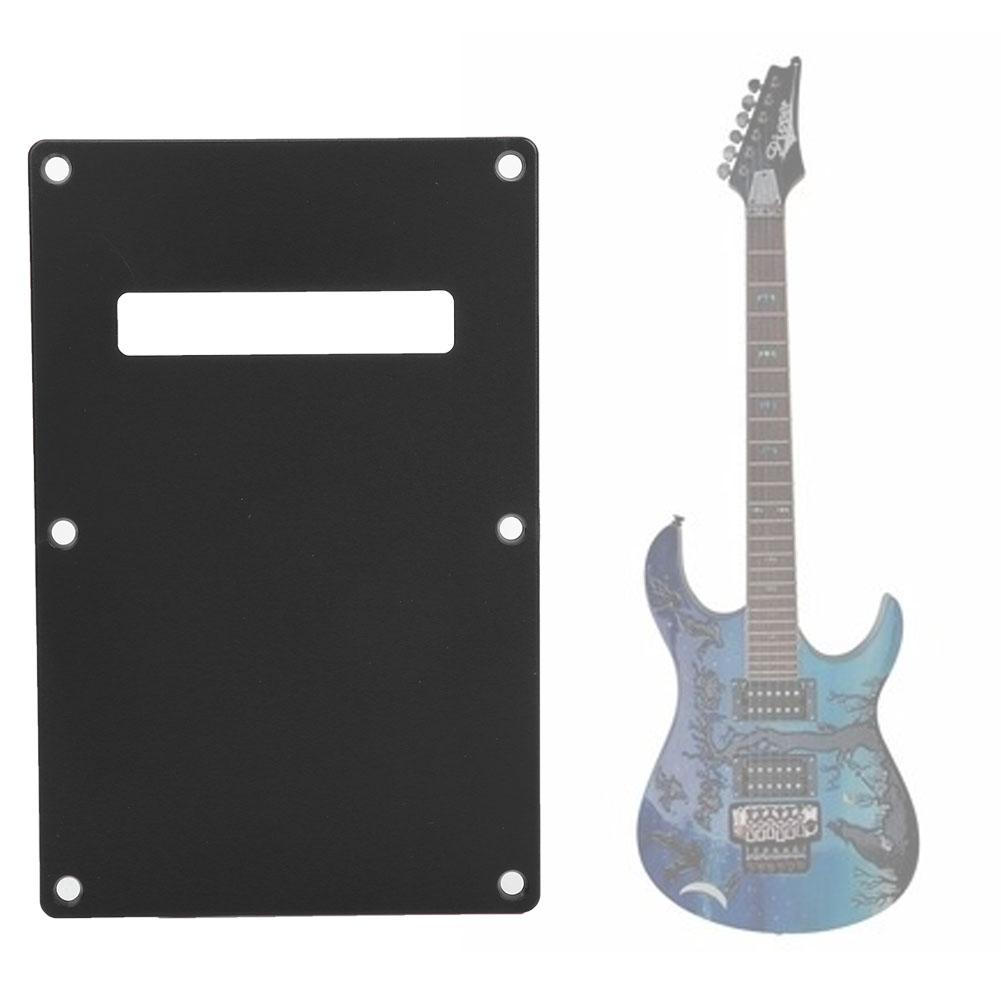 Задняя панель электрогитары с прорезями, задняя крышка, аксессуары для музыкальных инструментов(черный)