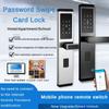 Бытовая квартира Гостиница Пароль Блокировка Интеллектуальный электронный замок с считыванием карт Пульт дистанционного управления не требует сетевого пароля Блокировка
