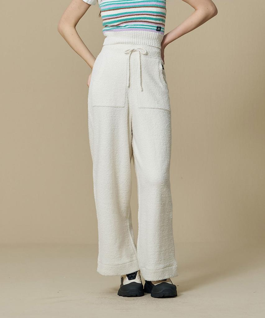 BBC EARTH W Eco Bubble Knit Pants_Ivory