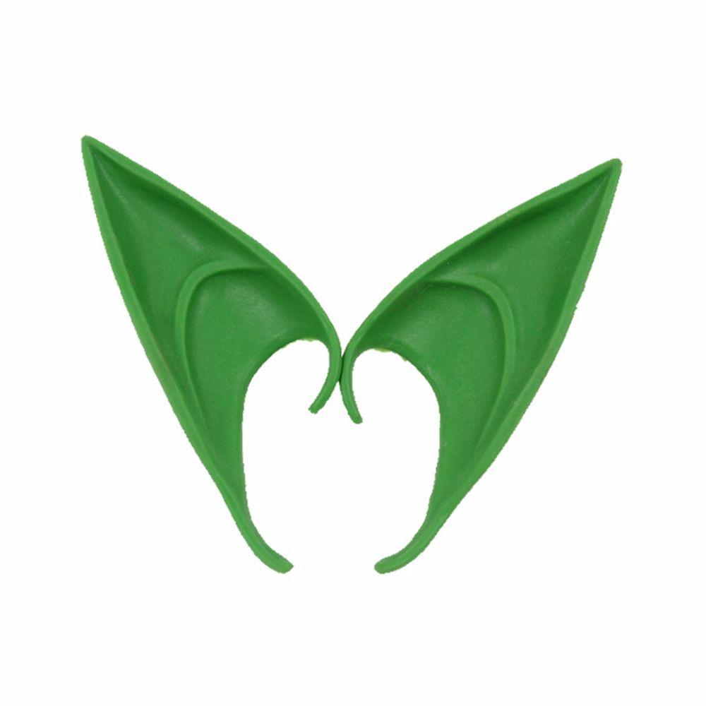 Women Christmas Decor Angel Ears Latex Elf Ears Halloween Decoration Cosplay Costume Accessories