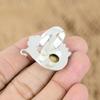 Shiva Eye Shell Gemstone 925 Sterling Silver Statement Boho Flower Promise Ring