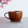 Портативная деревянная чашка для чая, кофе, сока, молока, воды, барная кухонная кружка для питья