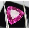 Burmese Ruby Trillion Cut 8.56 Carat Natural Pink Ruby CERTIFIED Loose Gemstone A-1269