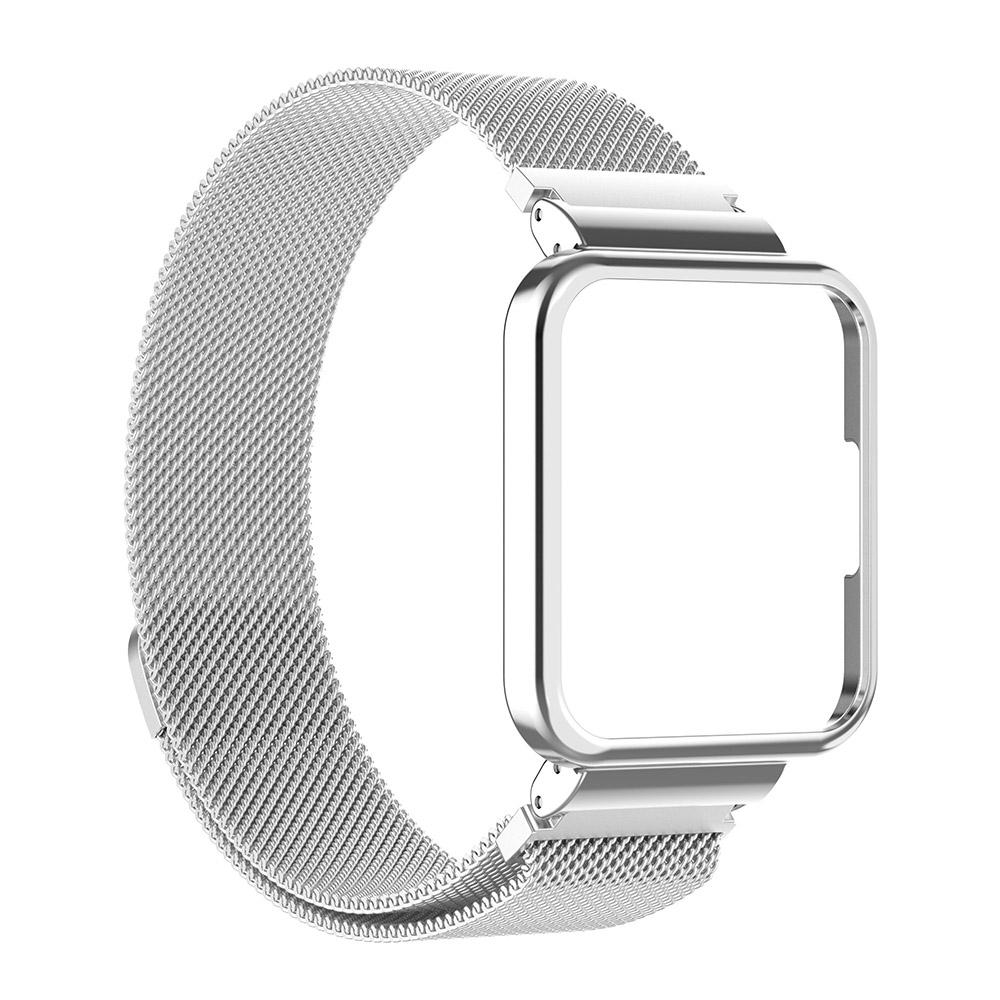 Миланский ремешок-петля для Xiaomi Redmi Watch 2 Lite из нержавеющей стали, сетчатый ремешок для часов Redmi Watch 2