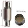 2.5" High Flow Catalytic Converter w/O2 Sensor Port Universal