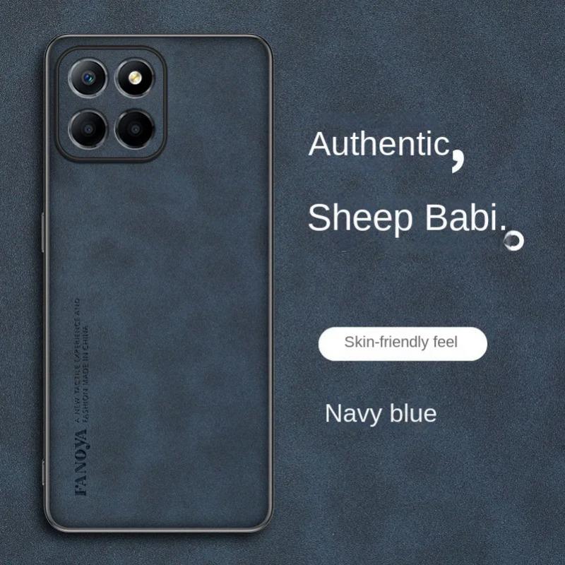 Чехол из овчины для телефона Honor X8C X8B X9C Smart X7C Magic7 Lite 7pro X60 Pro, матовый силиконовый противоударный защитный чехол
