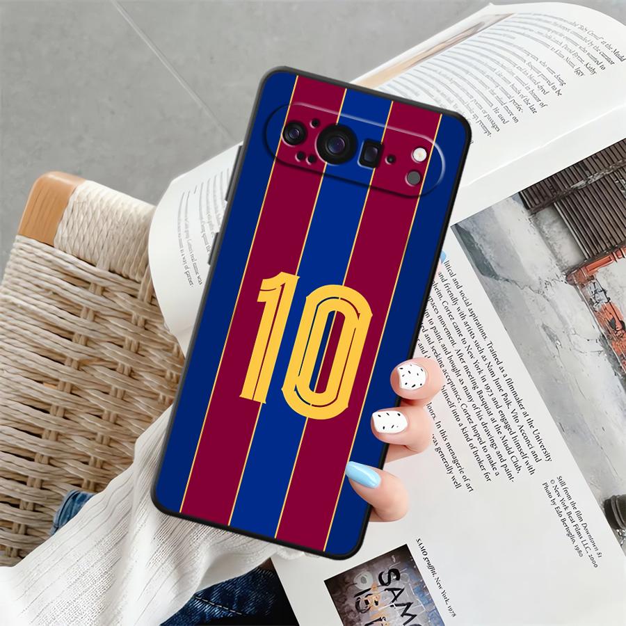 Чехол для телефона FootBall SuperStar Номер для Google Pixel 6 7 8 Pro 8a 7a 6a 10 9 Pro XL 9a Мягкий