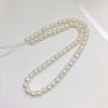White6mm Near-perfect through-hole with minor imperfections tian Freshwater Pearl Beaded Necklace diy Jewelry necklace bracelet raw materials