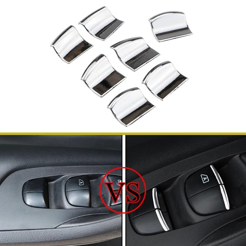 Декоративная наклейка на кнопку подъемника дверного стекла для Renault Koleos Samsung QM6 2016-2023