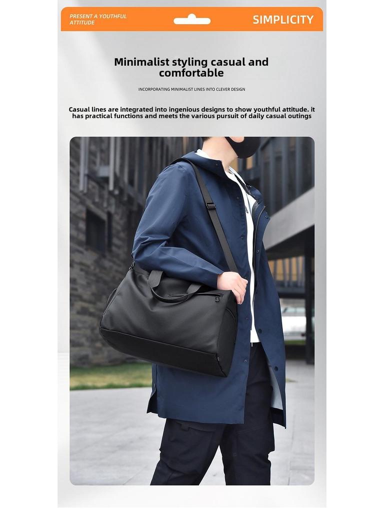 Универсальная вместительная дорожная сумка для фитнеса, отдыха и деловых поездок