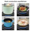24/28cm Round Heat Diffuser Plate for Gas Stove Food Defrosting Tray Non-slip Double-Sided Cooktop Simmer Plate Kitchen Utensils