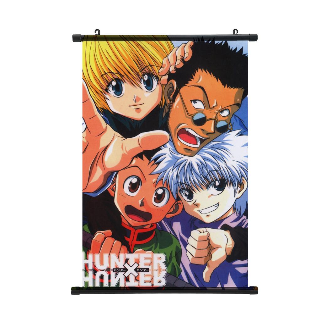 HUNTER X HUNTER Картина Свиток Постер Гон Фрикс Киллуа Хисока Домашний Декор Подвесная Картина Мальчики Девочки Свиток Постер