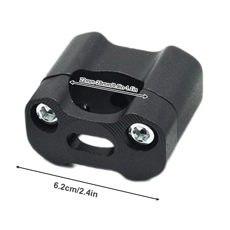 Мотоциклетные подъемы руля алюминиевый сплав 2 шт. адаптер зажима руля мотоцикла 22 мм подъемы руля зажим крепления руля