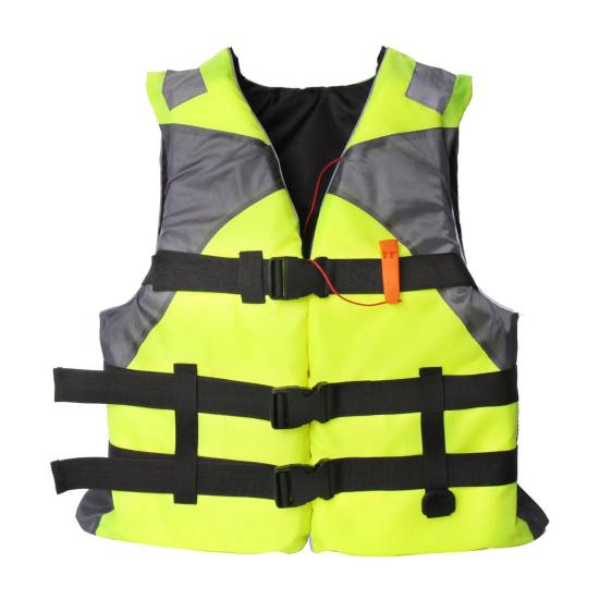 Спасательный жилет с убирающимися ремнями безопасности, светоотражающими пленками, спасательный жилет, плавучесть более 100 Н, безопасная плавучая одежда