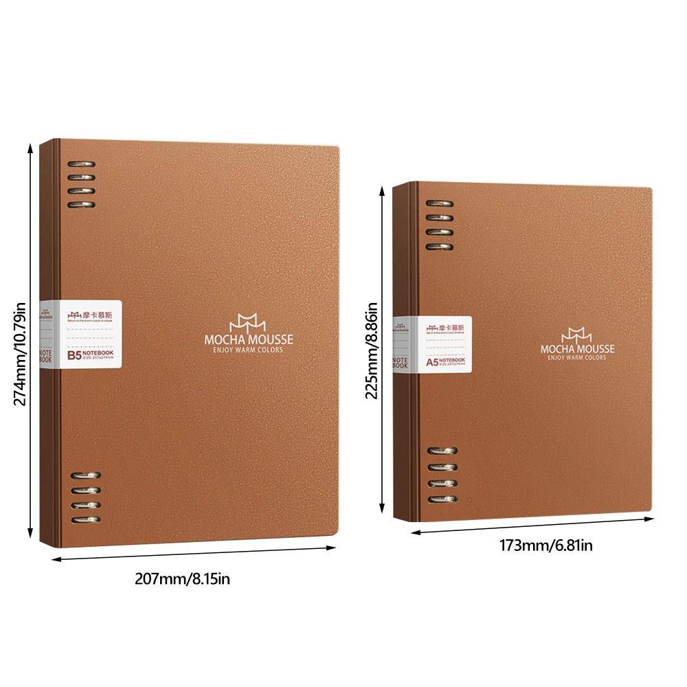 Detachable Notepad Refillable Binder Diary Book Simple Loose-leaf Notebook  School Office