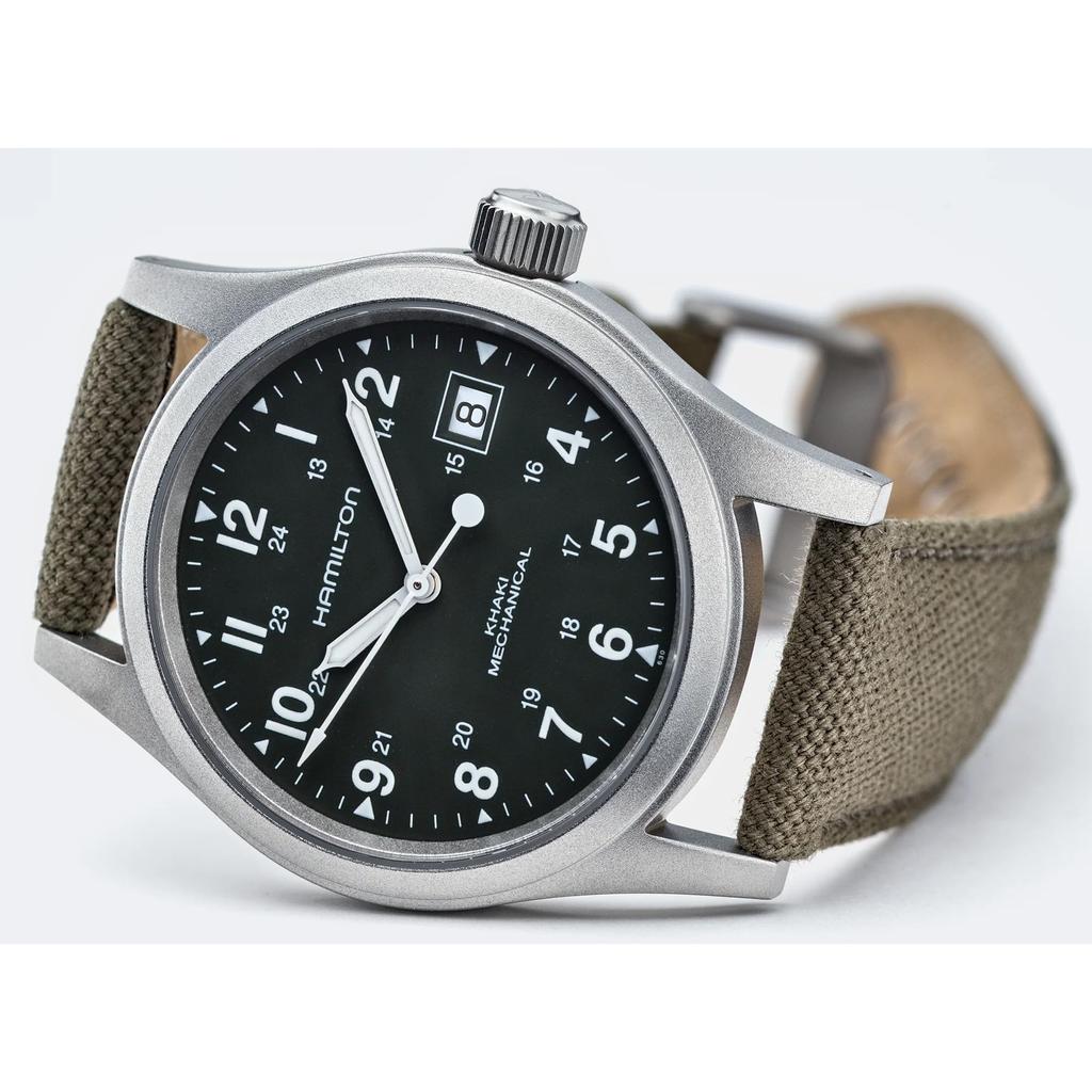 Часы HAMILTON с подлинной гарантией Khaki Field Mechanical с ручным заводом H69439363 унисекс импортные [Hamilton] [обычный продукт]