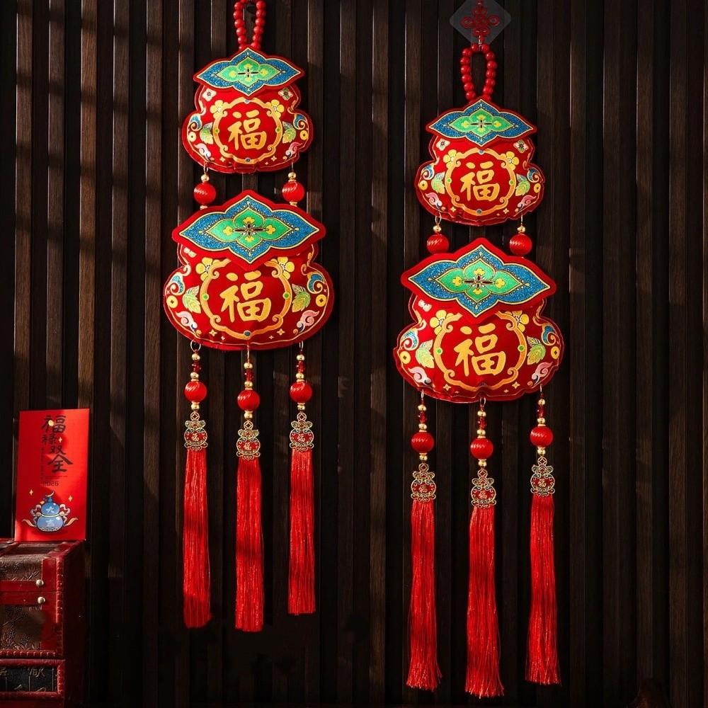 Traditional Lucky Charm Door Hanging Handmade Horse Year Desktop Ornament Entrance Decoration