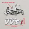 3D Metal Car Sticker Logo DUAL VVT-i Emblem Rear Trunk Fender Badge Decals For TOYOTA Dual VVT-i Camry COROLLA YARiS Rav4 PRIUS