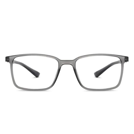 LENSKART BLU | Компьютерные очки Zero Power Blue Cut | Антибликовое покрытие и блокировка вредных лучей | Полная оправа | Защита от УФ-излучения | Унисекс | Большие очки | LB E13737