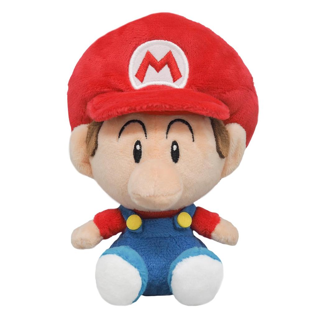 Sanei Boeki Super Mario ALL STAR COLLECTION Малыш Марио (S) Ш10×Г11×В15см Плюш AC52