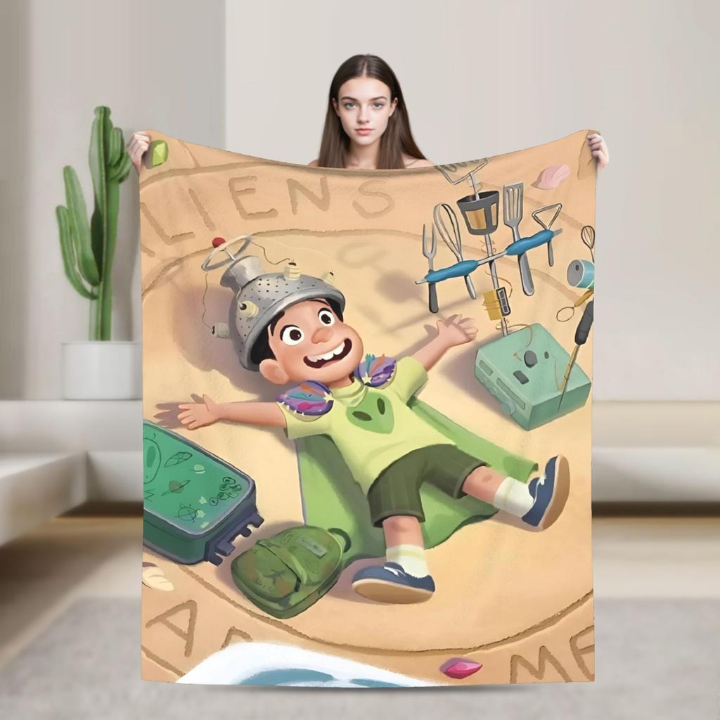 Elio Ooooo & Glordon Blanket Quality Super Warm Throw Blanket Winter Decorative Couch Chair Sofa Bed Print Bedspread
