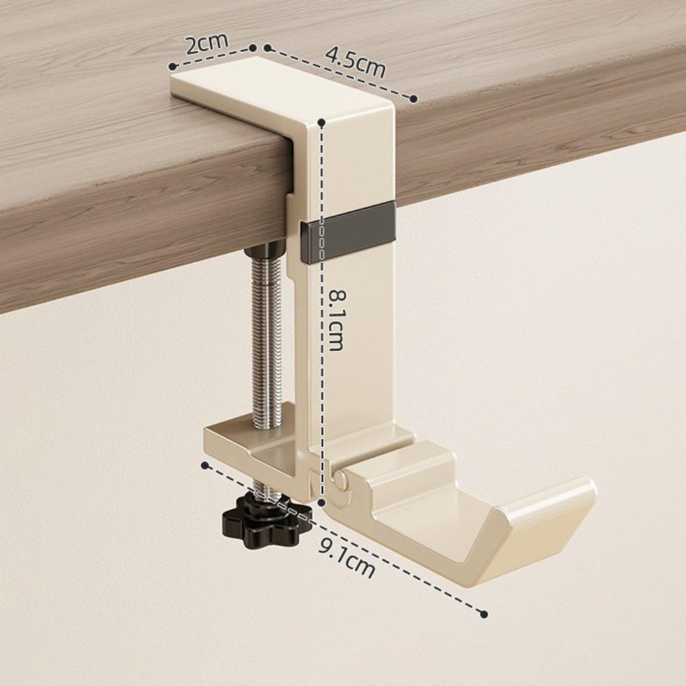 Punch-free Hanging Bag Hook Portable Handbag Rack New Table Hook Table