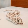 Striped Hand Puppet Snake Doll Simulation S-curved Python Water Boa Plush Toy Halloween Trick Zodiac Gift