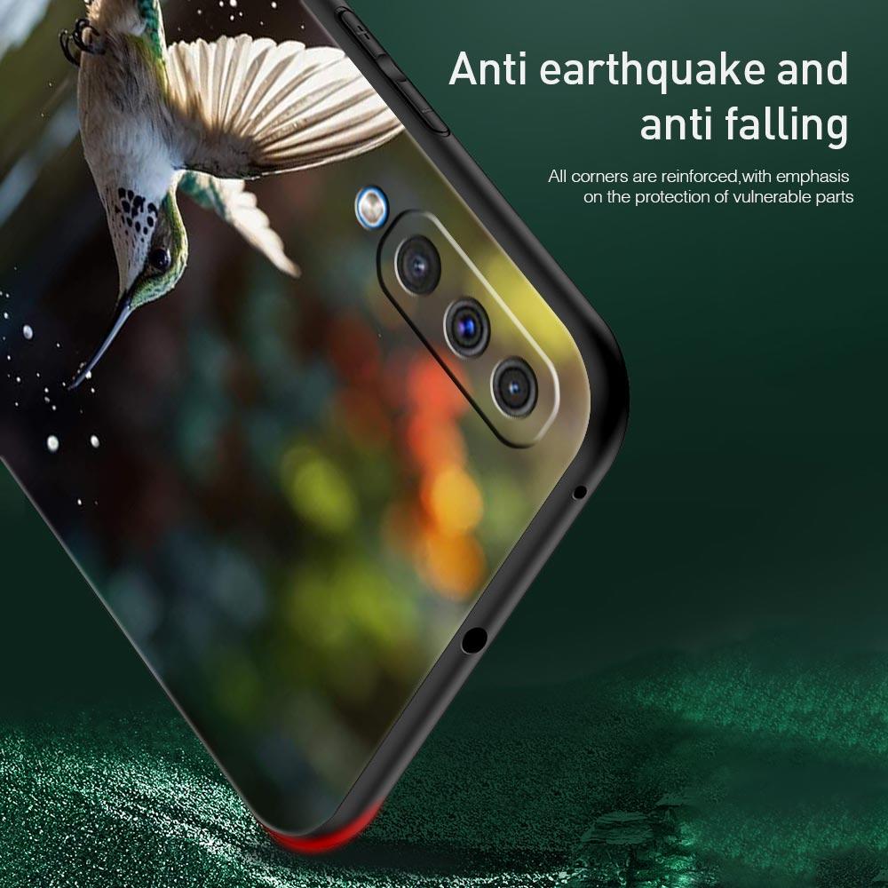 Hummingbird Phone Case For Samsung Galaxy A56 A36 A26 A34 A17 A16 A06 A14 A12 A54 A72 A70 A30 A24 A22 A20e A52 A50 A40 A32 Cover