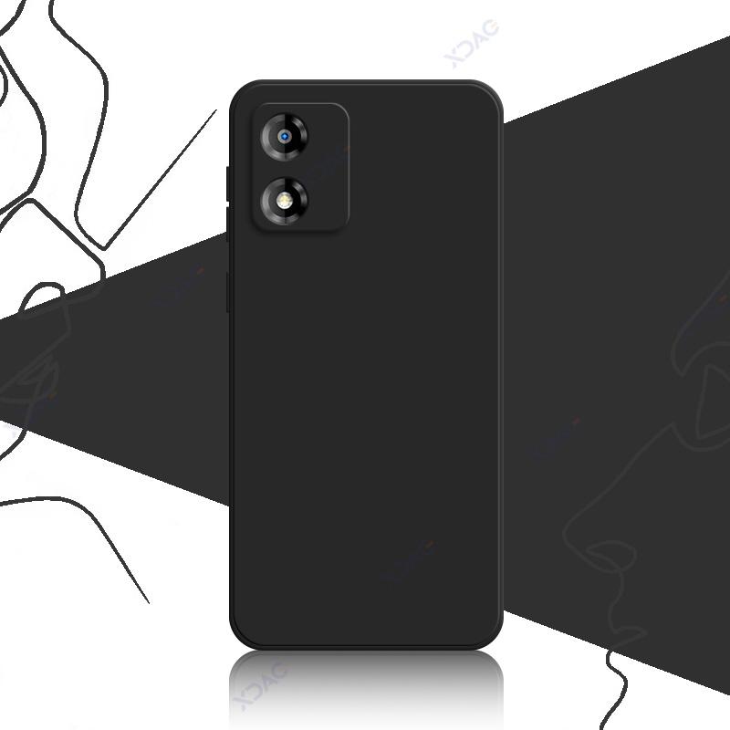 Чехол для мобильного телефона Motorola Moto E13 MotoE13 6,5" Global 360 Soft Luxury Square Liquid Silicone Back Cover Armor Bag