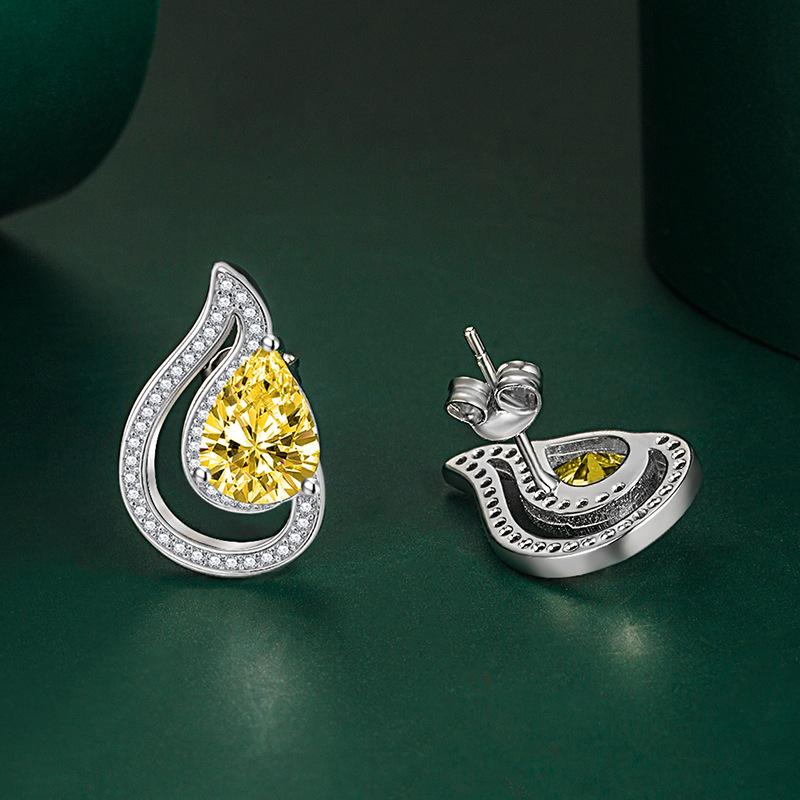 BELLA BOX Элегантные серьги-капли женские роскошные свадебные украшения для помолвки подарки