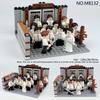 MOC Chinese Kung Fu IP Man Wing Chun Scene Building Blocks Children's Building Blocks Toy