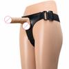 18cm Wearable Dildo Lesbian Adult Sex Toys Femdom Fourth Love Props Strap On Penis Anal Plug Realistic Dick