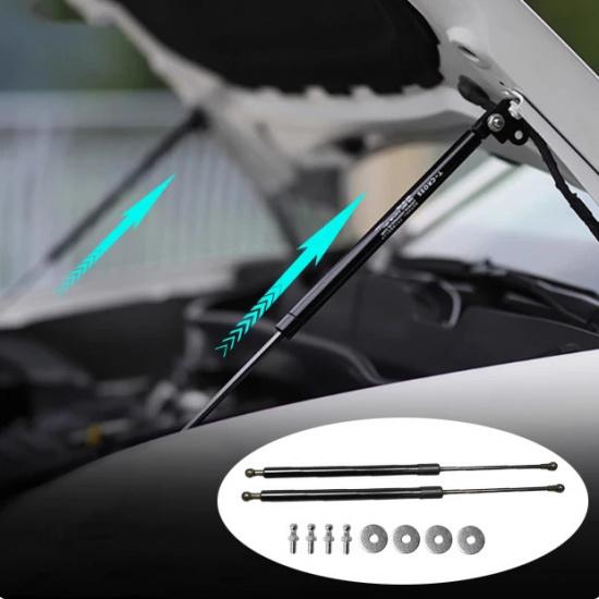 2PCS Gas Struts For Nissan NP300 Navara D23 2014-2025 Front Hood Bonnet Modify Lift Support Shock Damper Absorber Prop Rods