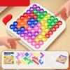 Logical Thinking Toy Puzzle Shape Analysis Easy To Use Game Board Brain Teasers for