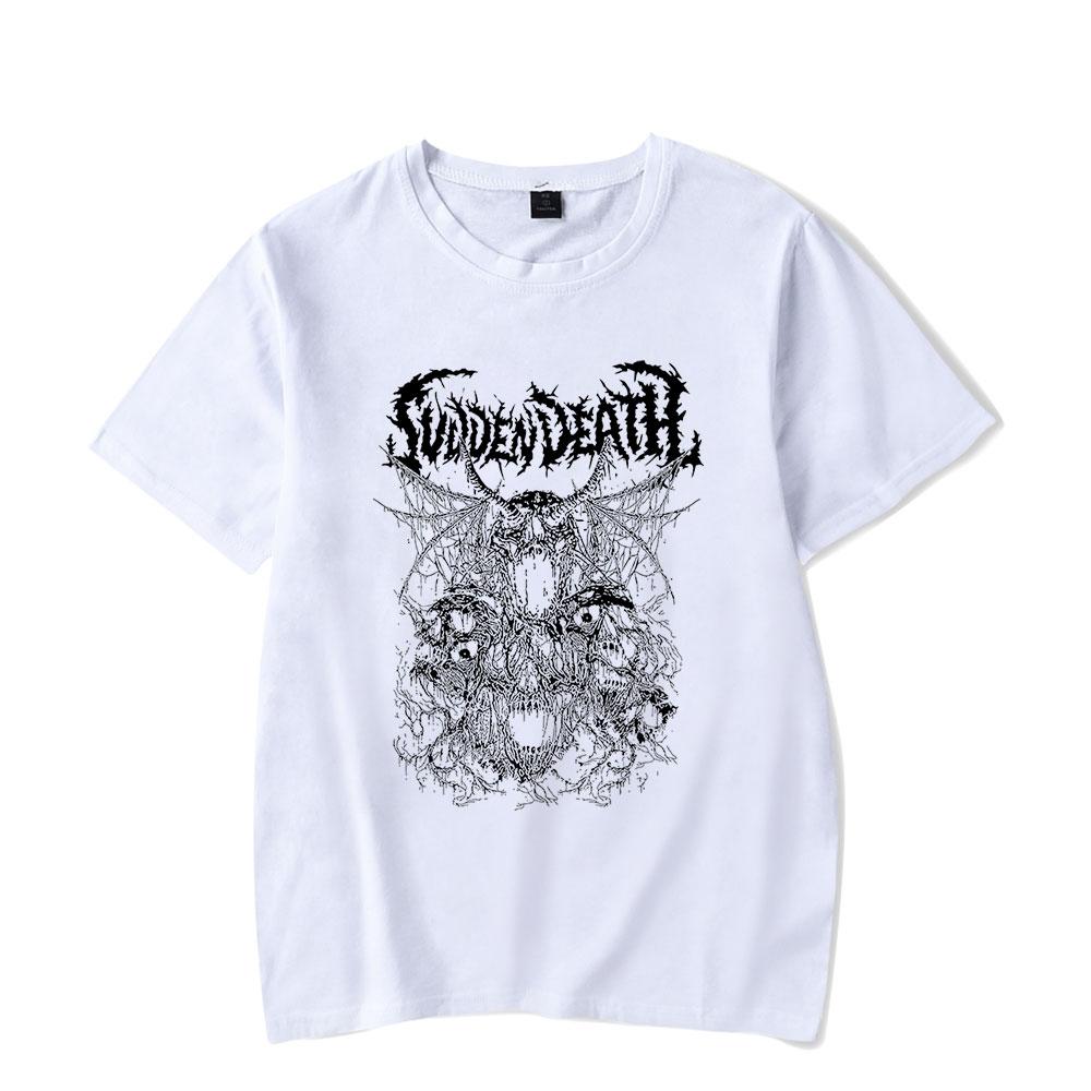 2025 Svdden Death Metal TShirt Unisex Vintage 90s T-Shirt Unisex And Women Short Sleeve Funny TShirt Tops Women