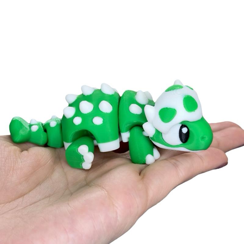 Mini Baby Animals - Cute 3D Printed Articulated Toy Figures - Collectible Figurines Decor