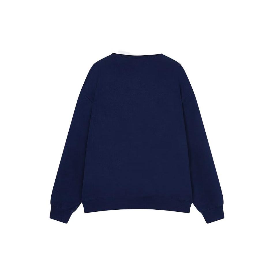 New FILA Sweatshirt Unisex Deep Sea Blue F11U339201FNV