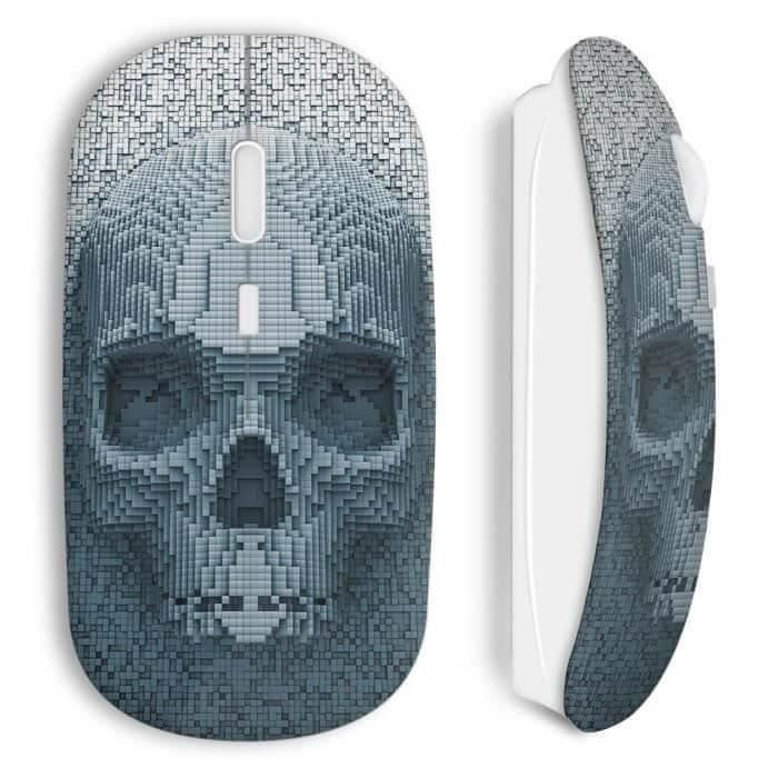 Беспроводная мышь Череп
