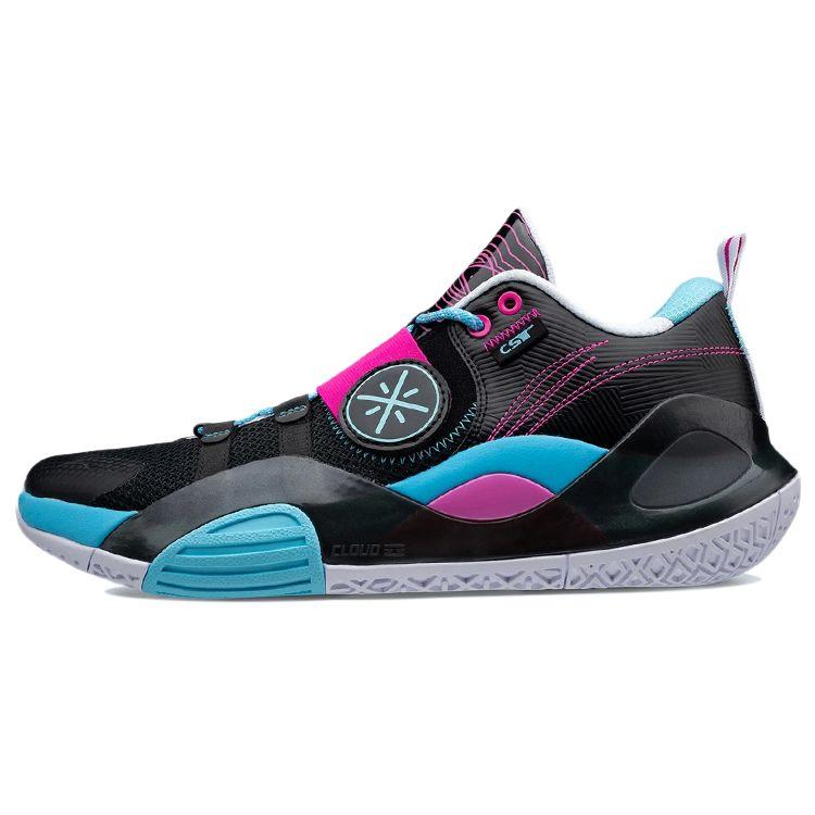 Li-Ning Мужские кроссовки Wade All City 8 Lite South Beach Black Rose ABPS019-2