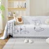 Cute Cartoon Sofa Towel Cover Universal Four Seasons Cat Scratch Proof Non-stick Hair Full Cover Cloth Sofa Protective