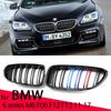 Car Front Bumper Grilles Kidney Racing Grill For BMW 6 Series F06 F12 F13 2012-2017 Double Slat Replacement Grille