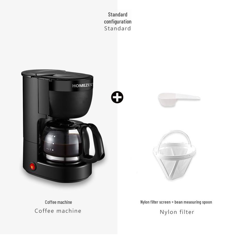 Немецкая автоматическая капельная кофеварка Homezest - Компактный кофейник в американском стиле для дома и офиса
